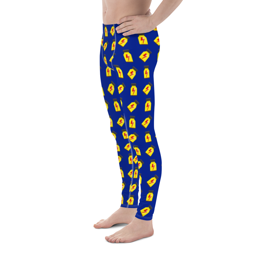 Rush Blue and Yellow (Meggings)-Meggings-Swish Embassy