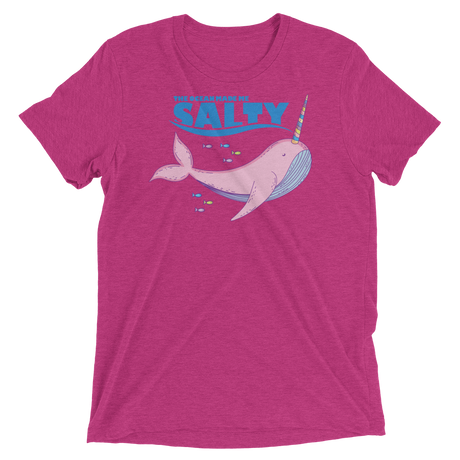 Salty Narwhal (Retail Triblend)-Triblend T-Shirt-Swish Embassy