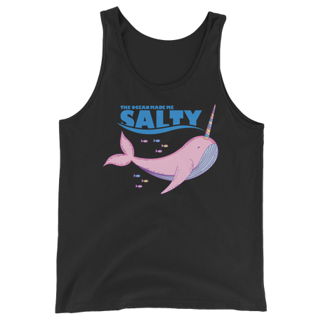 Salty Narwhal (Tank Top)-Tank Top-Swish Embassy