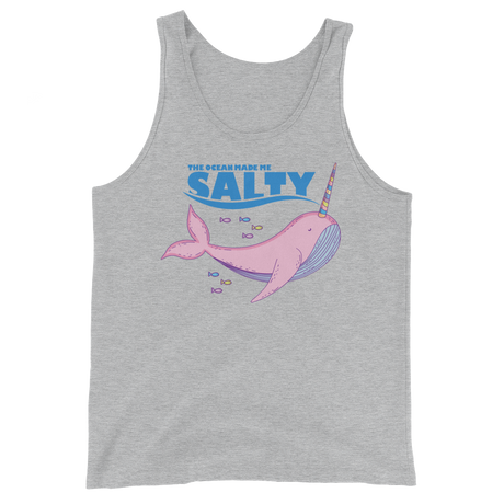 Salty Narwhal (Tank Top)-Tank Top-Swish Embassy