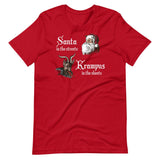 Santa in the Streets Krampus in the Sheets-Christmas T-Shirts-Swish Embassy