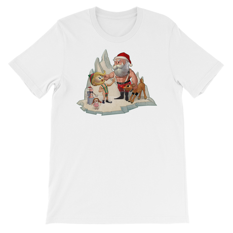 Santa's Little Helper-Christmas T-Shirts-Swish Embassy