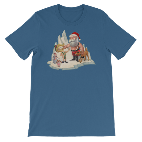 Santa's Little Helper-Christmas T-Shirts-Swish Embassy