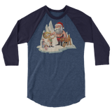 Santa's Little Helper (Raglan)-Raglan-Swish Embassy