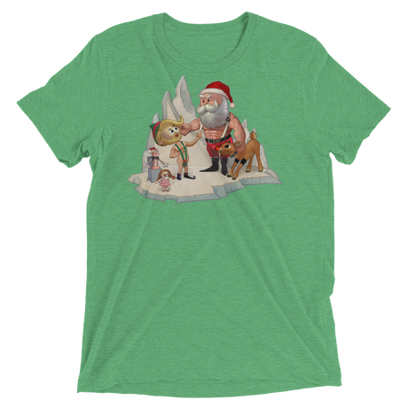 Santa's Little Helper (Retail Triblend)-Triblend T-Shirt-Swish Embassy