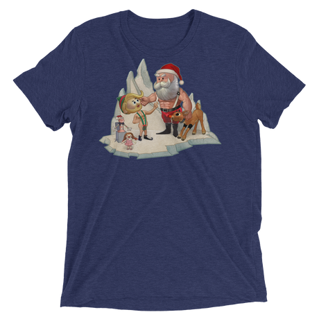 Santa's Little Helper (Retail Triblend)-Triblend T-Shirt-Swish Embassy