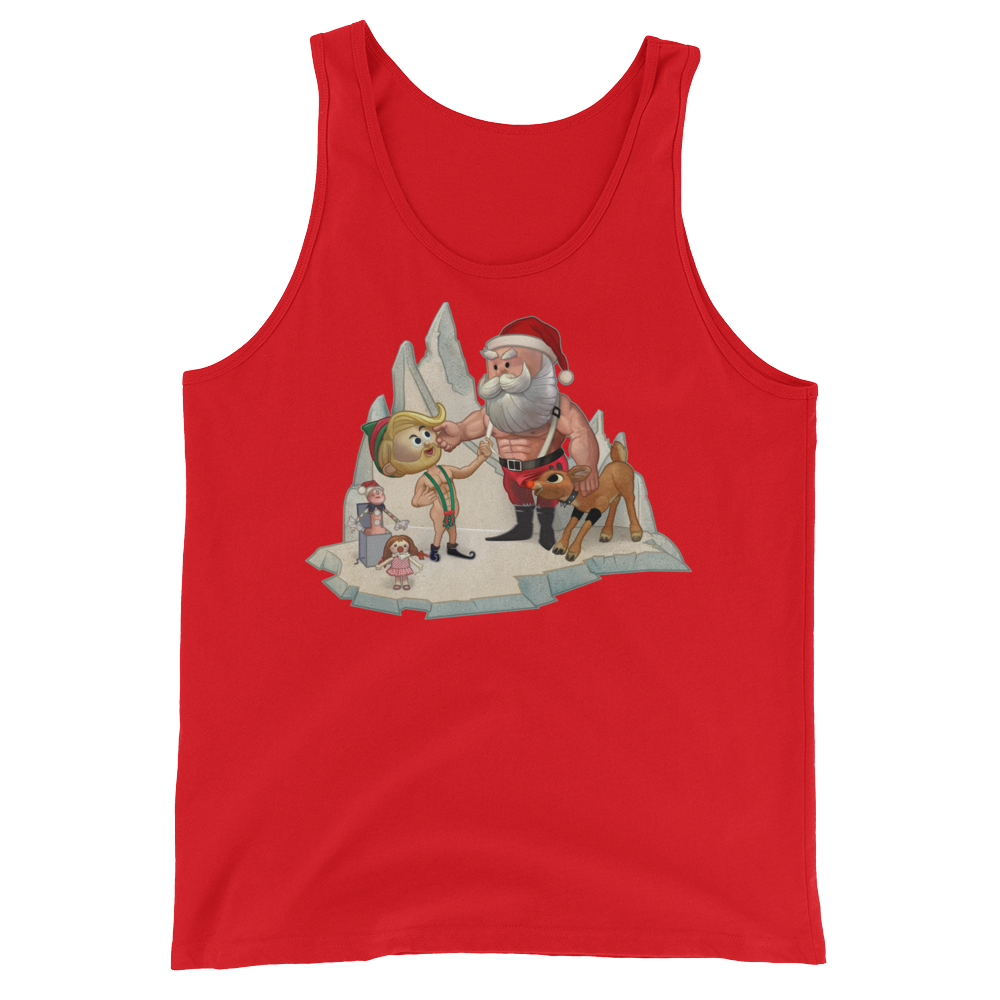 Santa's Little Helper (Tank Top)-Christmas Tanks-Swish Embassy