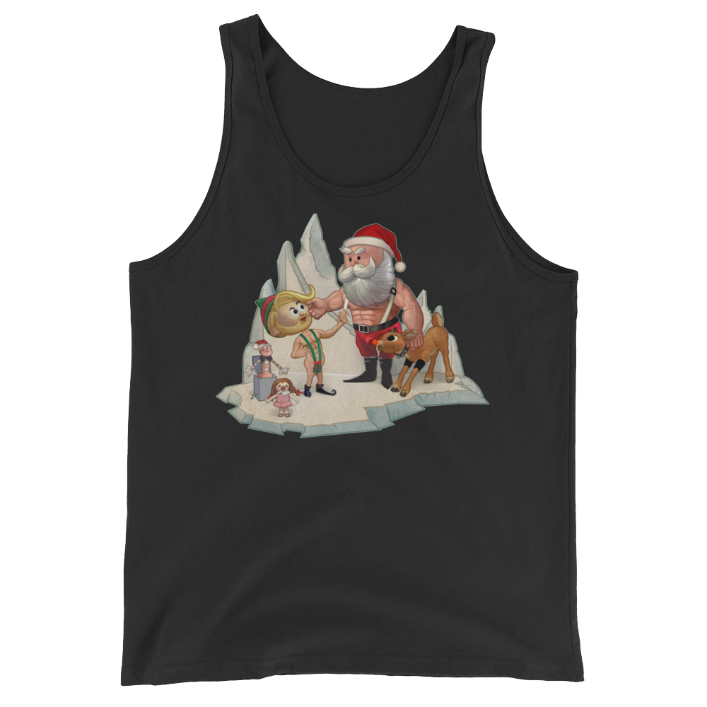 Santa's Little Helper (Tank Top)-Christmas Tanks-Swish Embassy