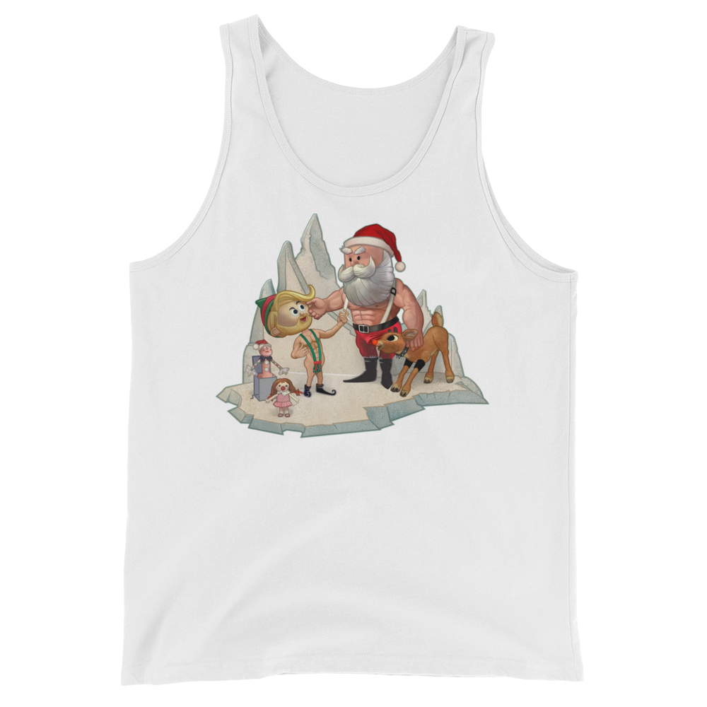 Santa's Little Helper (Tank Top)-Christmas Tanks-Swish Embassy