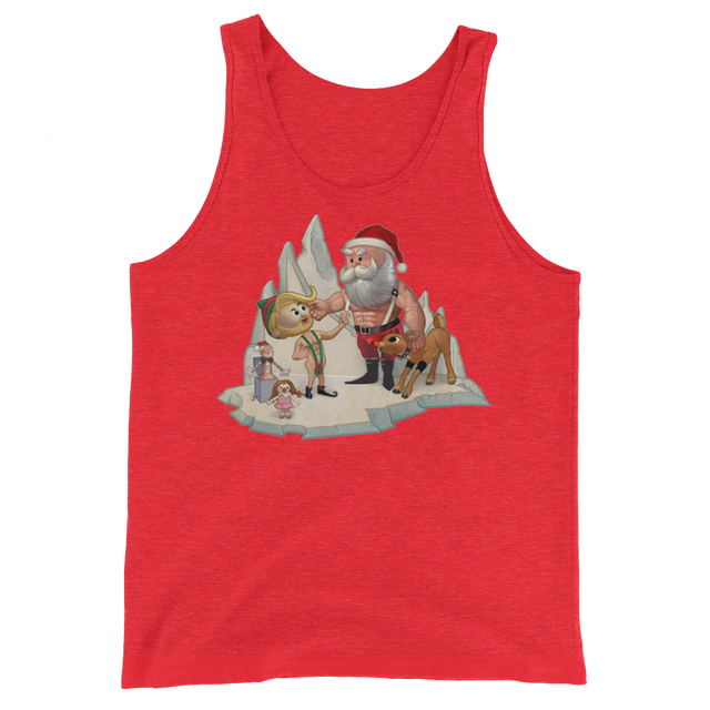 Santa's Little Helper (Tank Top)-Christmas Tanks-Swish Embassy