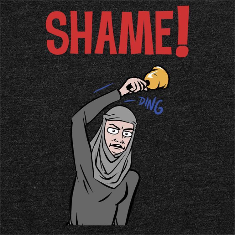 Shame!-T-Shirts-Swish Embassy