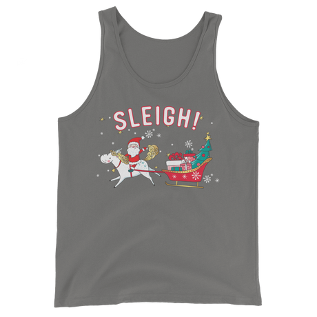 Sleigh! (Tank Top)-Christmas Tanks-Swish Embassy