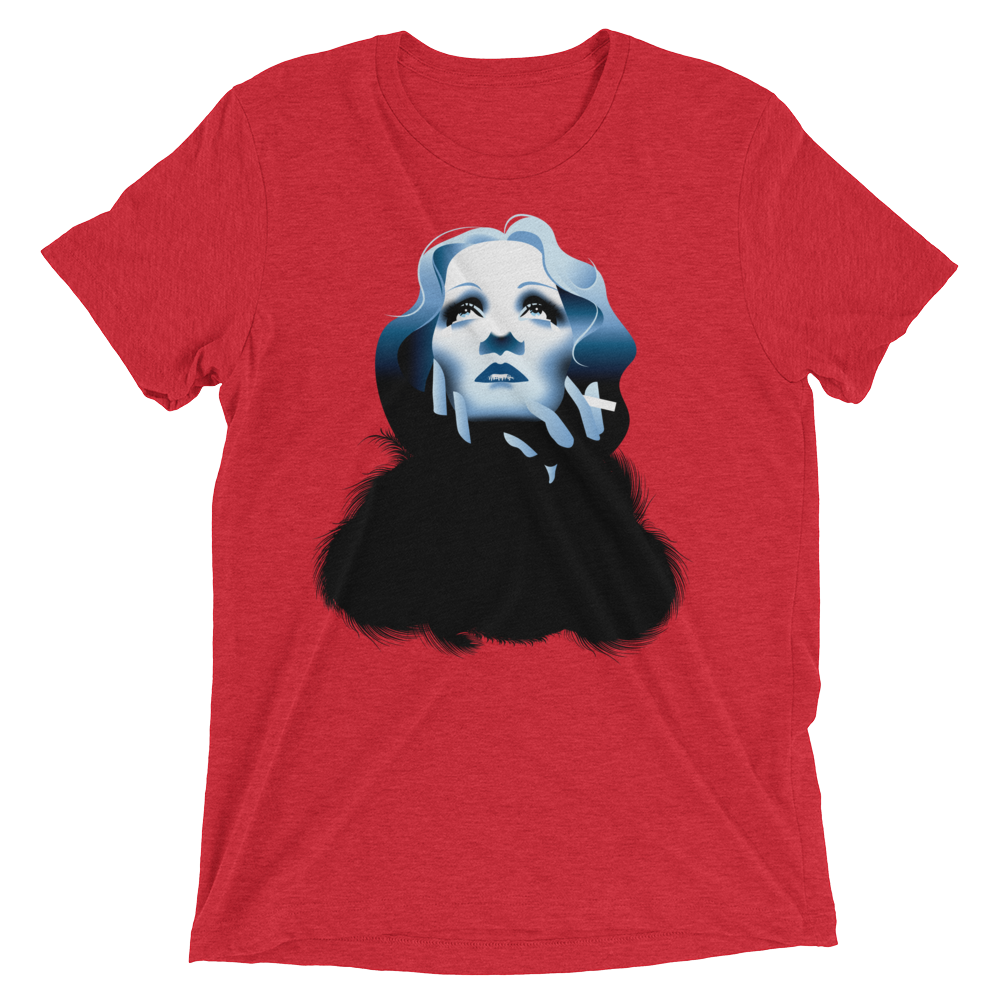 Smoking Marlene (Retail Triblend)-Triblend T-Shirt-Swish Embassy