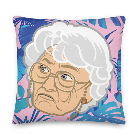 Sophia Miami Edition (Pillow)-Pillow-Swish Embassy