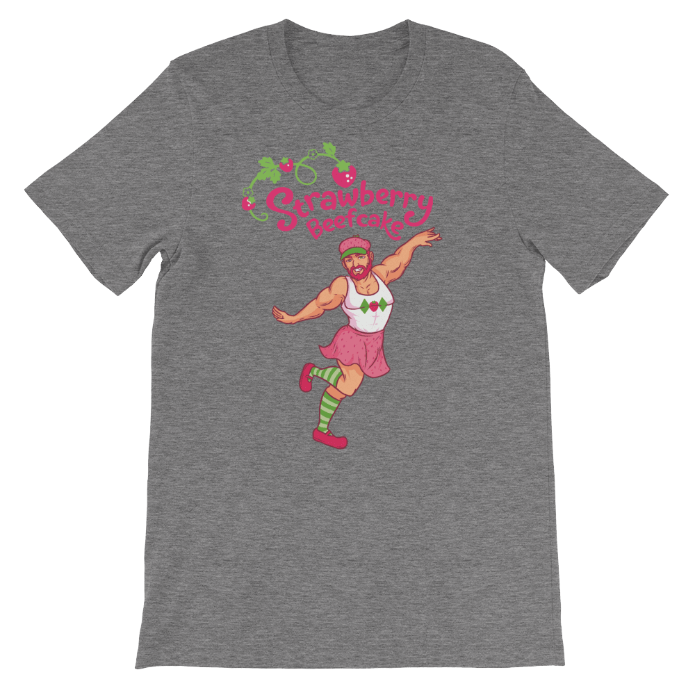 Strawberry Beefcake-T-Shirts-Swish Embassy