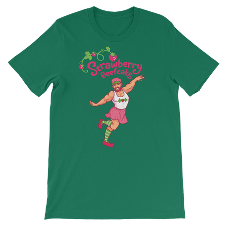 Strawberry Beefcake-T-Shirts-Swish Embassy