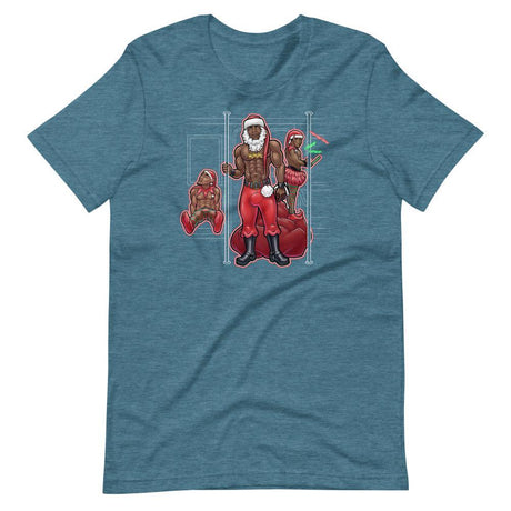 Subway Santa-Christmas T-Shirts-Swish Embassy