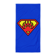 Super Bear (Beach Towel)-Beach Towel-Swish Embassy