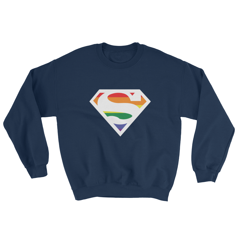 Super Gay (Long Sleeve)-Long Sleeve-Swish Embassy