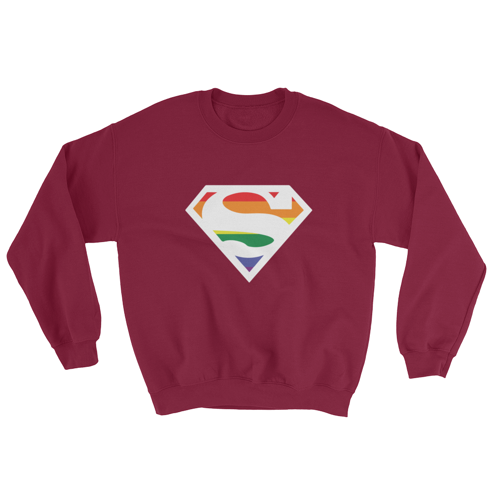 Super Gay (Long Sleeve)-Long Sleeve-Swish Embassy