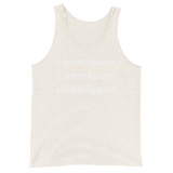 Tank Top: 3 lines-Swish Embassy