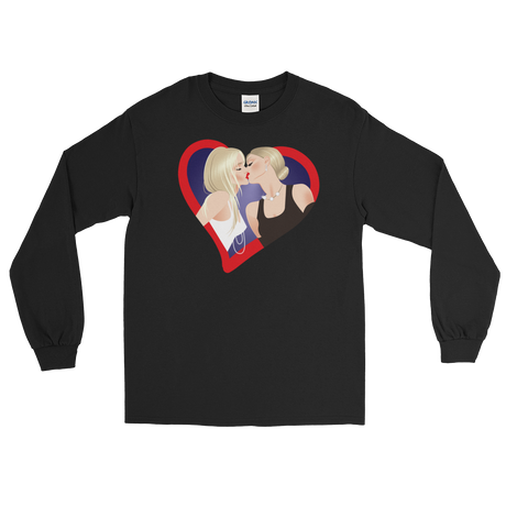 The Kiss (Long Sleeve)-Long Sleeve-Swish Embassy