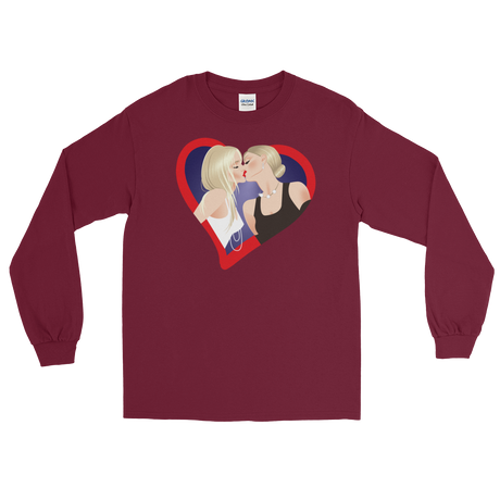 The Kiss (Long Sleeve)-Long Sleeve-Swish Embassy