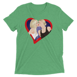 The Kiss (Retail Triblend)-Triblend T-Shirt-Swish Embassy