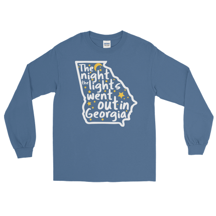 The Night the Light Went Out in Georgia (Long Sleeve)-Long Sleeve-Swish Embassy