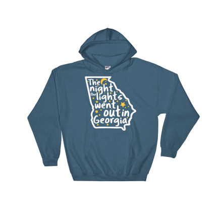 The Night the Lights Went Out in Georgia (Hoodie)-Hoodie-Swish Embassy