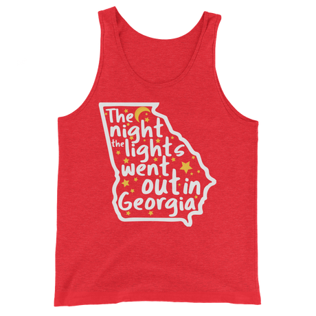 The Night the Lights Went Out in Georgia (Tank Top)-Tank Top-Swish Embassy