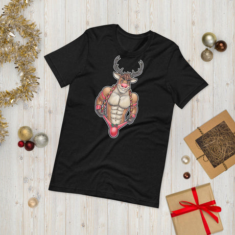 Then All the Reindeer Loved Him-Christmas T-Shirts-Swish Embassy