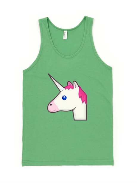 Unicorn Emoji Tank-Tank Top-Swish Embassy