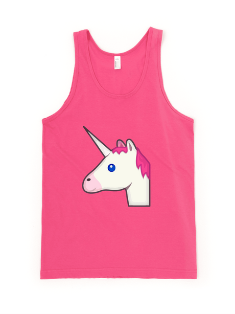 Unicorn Emoji Tank-Tank Top-Swish Embassy