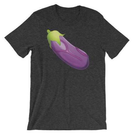 Veiny Eggplant Emoji-T-Shirts-Swish Embassy