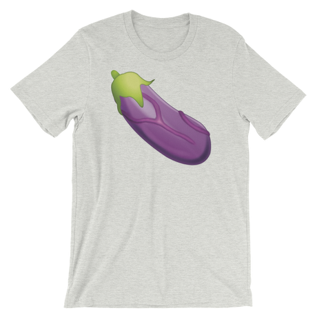 Veiny Eggplant Emoji-T-Shirts-Swish Embassy