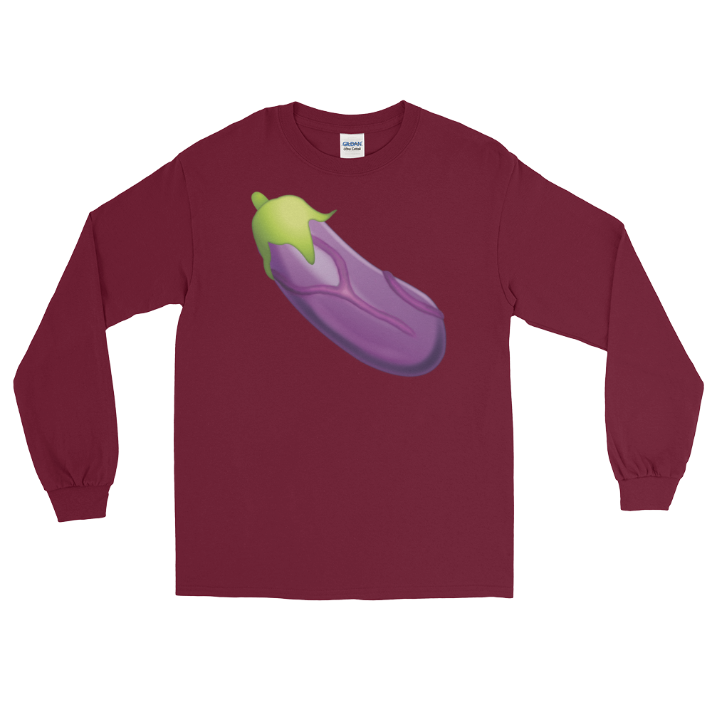 Veiny Eggplant (Long Sleeve)-Long Sleeve-Swish Embassy