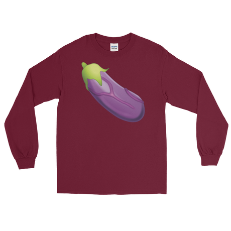 Veiny Eggplant (Long Sleeve)-Long Sleeve-Swish Embassy