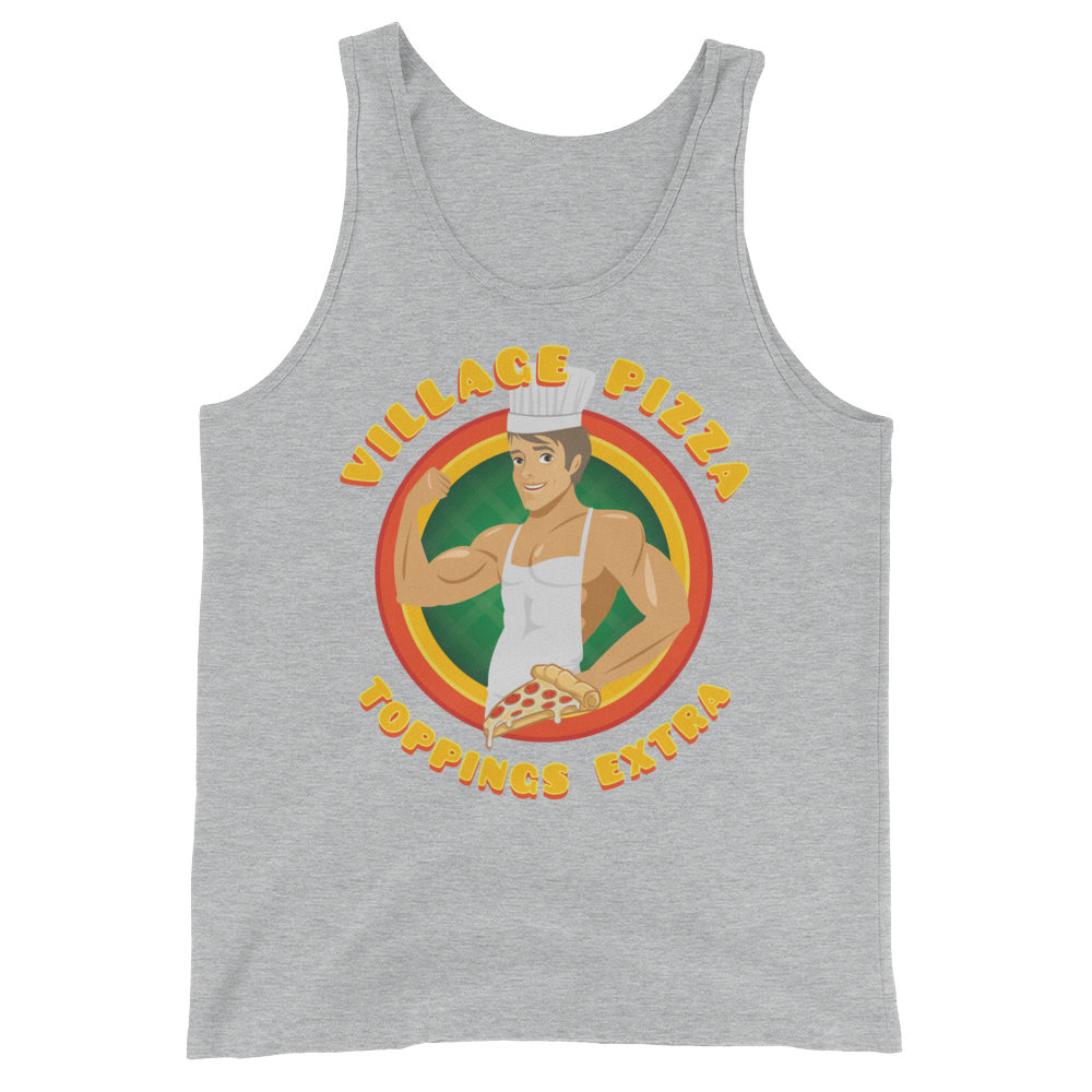 Village Pizza (Tank Top)-Tank Top-Swish Embassy