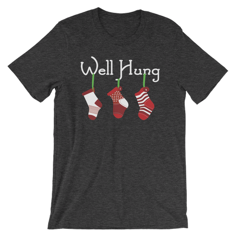 Well Hung Stockings-Christmas T-Shirts-Swish Embassy