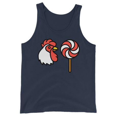 Why did the chicken (Tank Top)-Tank Top-Swish Embassy