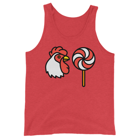 Why did the chicken (Tank Top)-Tank Top-Swish Embassy