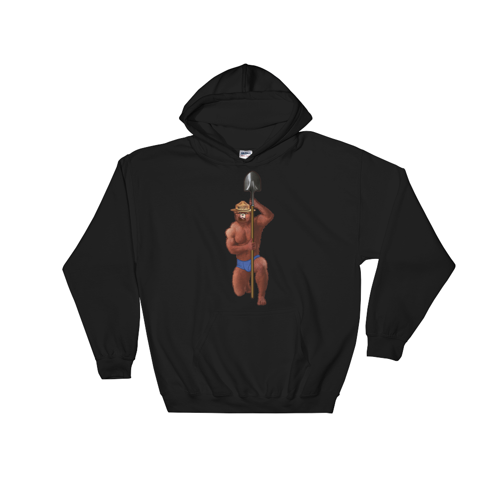 Woofy the Bear (Hoodie)-Hoodie-Swish Embassy