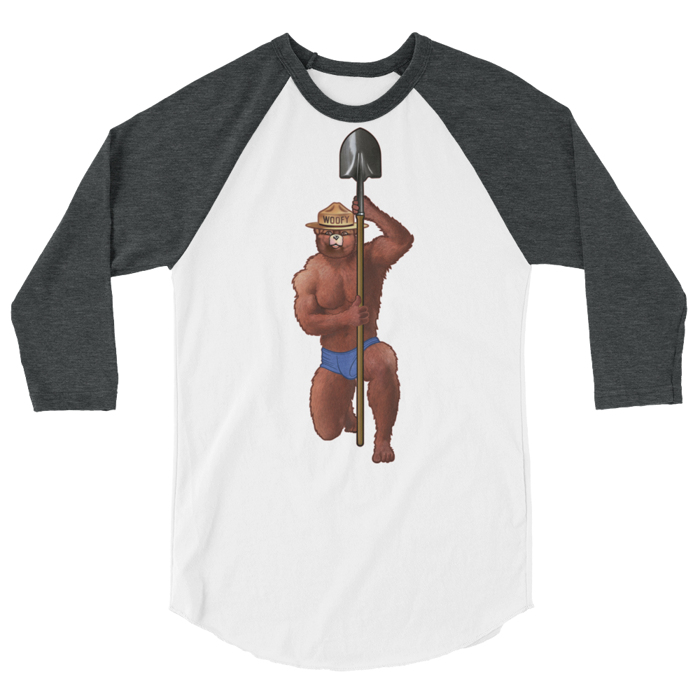 Woofy the Bear (Raglan)-Raglan-Swish Embassy