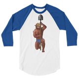 Woofy the Bear (Raglan)-Raglan-Swish Embassy