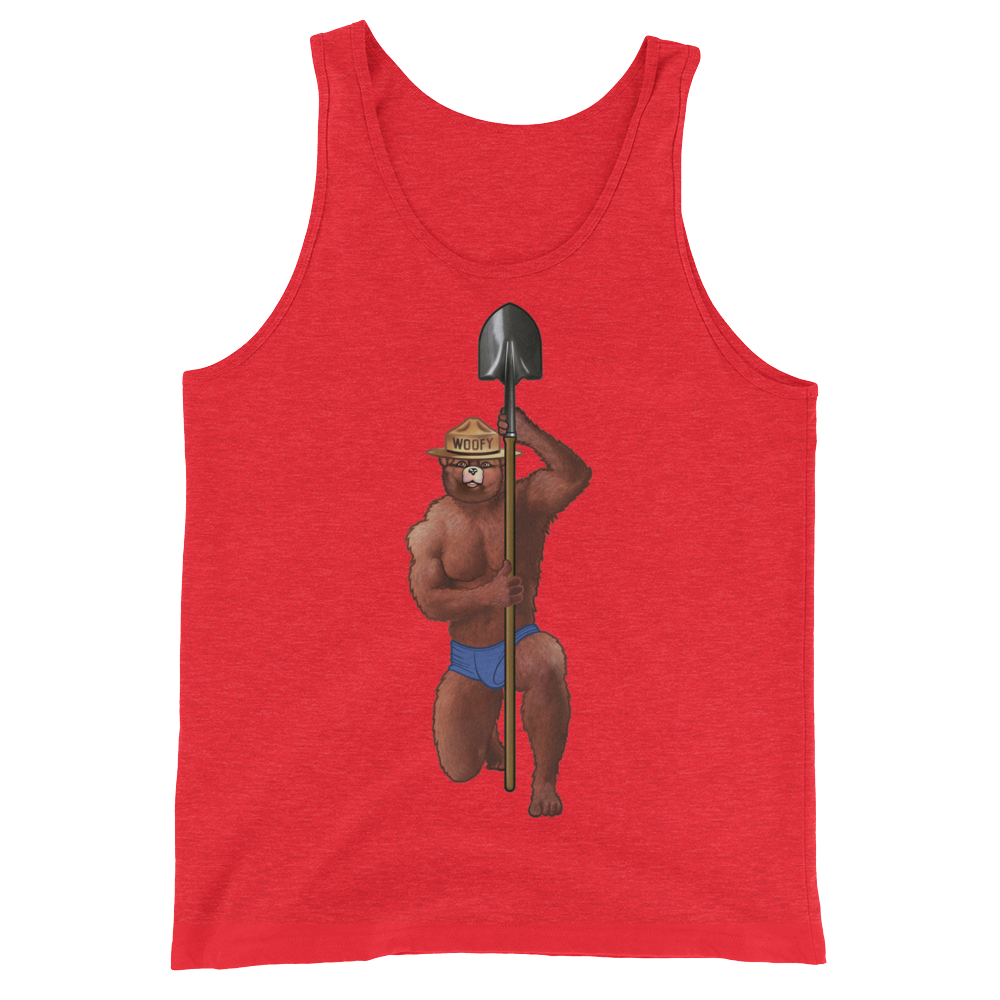 Woofy the Bear (Tank Top)-Tank Top-Swish Embassy