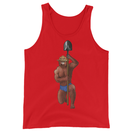 Woofy the Bear (Tank Top)-Tank Top-Swish Embassy