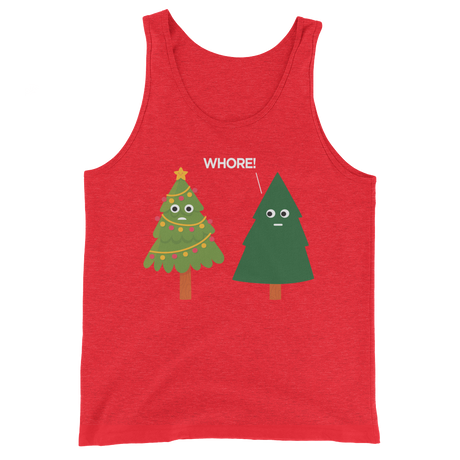 X-Mas Tree Shade (Tank Top)-Christmas Tanks-Swish Embassy