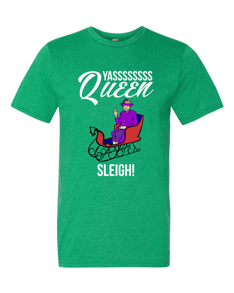 Yass Queen Sleigh-T-Shirts-Swish Embassy