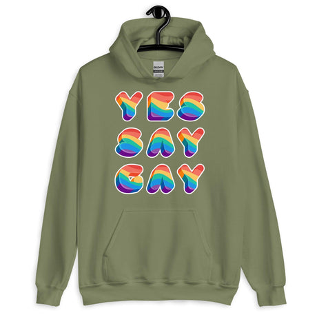 Yes Say Gay (Hoodie)-Hoodie-Swish Embassy